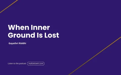 When Inner Ground Is Lost