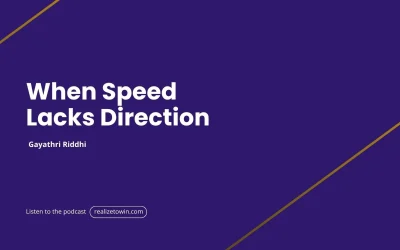 When Speed Lacks Direction