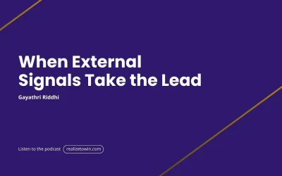 When External Signals Take the Lead